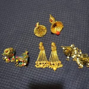 Womens bundle earrings